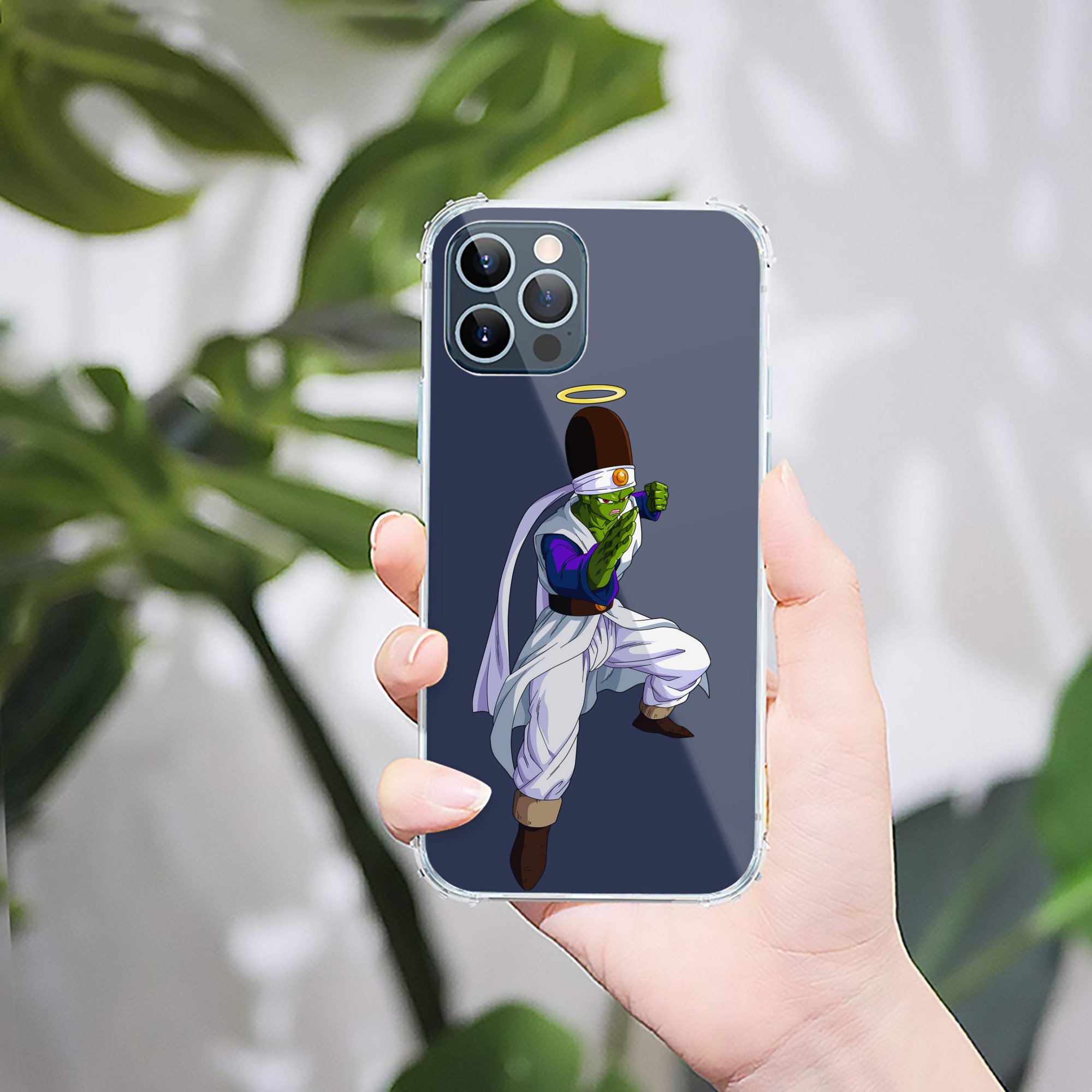 （画像用） ドラゴンボール パイクーハン DRAGON BALL Pikkon 【iPhone 12シリーズ対応】透明スマホケース（クリアソフトケース）